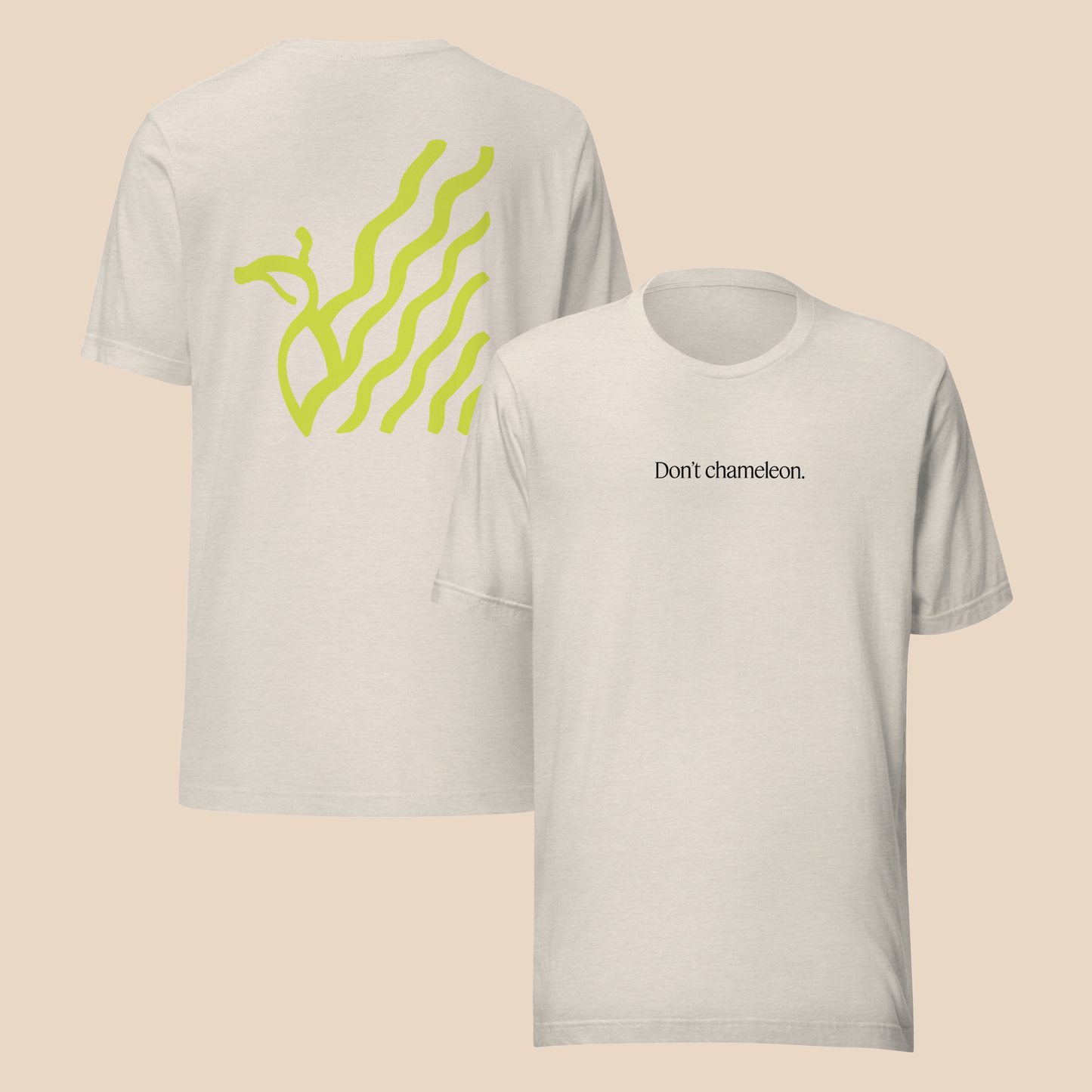 Don't Chameleon, Peacock T-Shirt